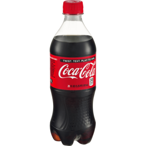 COCA COLA PLASTICO 20 FL. OZ.
